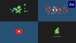 Videohive Block Logo Reveal for After Effects Logo Stings template preview