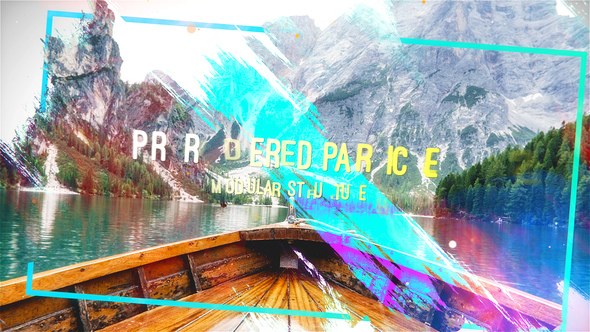 Videohive Colorful Brush Opener Openers template preview