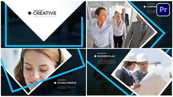 Corporate 02 Premiere Pro template preview