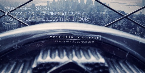 Videohive Mysterious - Grunge Cinematic Trailer Video Displays template preview