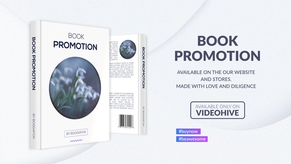 Videohive Book Promotion 23271287 Product Promo template preview