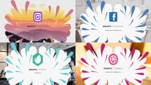 Videohive Drops Logo Logo Stings template preview