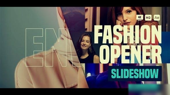 Videohive Fashion Opener - Slideshow Openers template preview