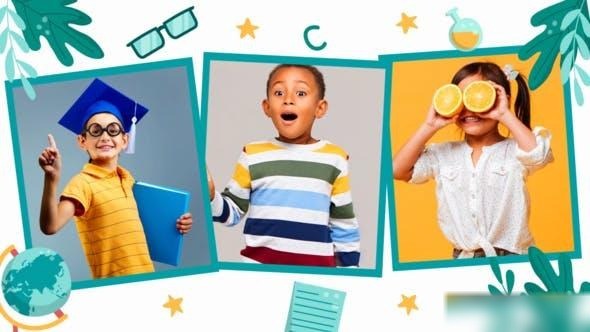 Videohive Back To School Promo 3 Openers template preview