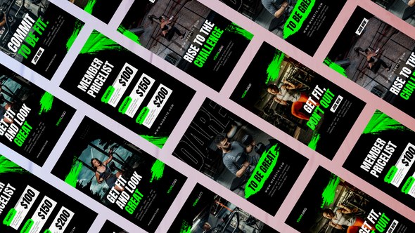 Videohive Corma Gymer Media Instagram Reel Product Promo template preview