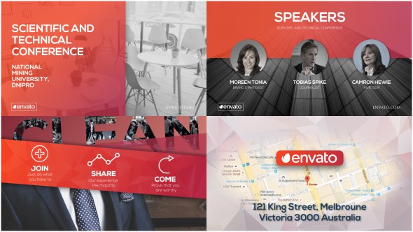 Videohive Promo Event | Presentation Video Displays template preview