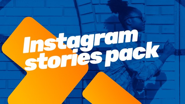 Videohive Instagram bundle - Motion Titles library Titles template preview