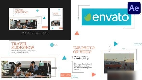 Videohive Travel Slideshow | After Effects 45420579 Openers template preview
