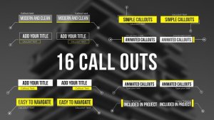 Videohive Call Outs 60140204 Titles template preview