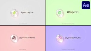 Videohive Glass Ball Logo Opener for After Effects Logo Stings template preview