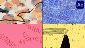 Videohive Abstract Grunge Looped Backgrounds | After Effects 52855128 Elements template preview