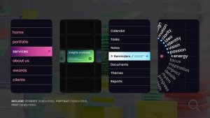 Videohive Vertical Looping Animations Titles template preview