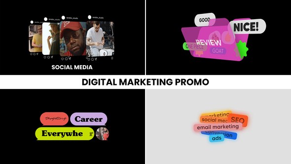 Videohive Digital Marketing Promo 54191219 Openers template preview