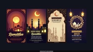 Videohive Happy Ramadan Stories Ramadan template preview