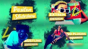 Videohive Positive Slideshow 47519117 Openers template preview