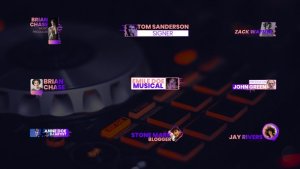 Videohive Music Lower Thirds 36609632 Elements template preview