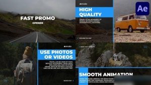 Videohive Fast Promo for After Effects Openers template preview