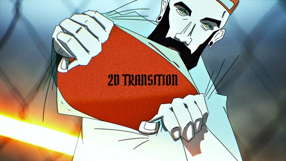 Videohive Hip - Hop Transition Logo Logo Stings template preview