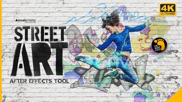 Videohive Street Art Tool Kit Elements template preview