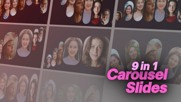 Carousel Slides Openers template preview