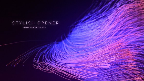 Videohive Stylish Lines Opener Openers template preview