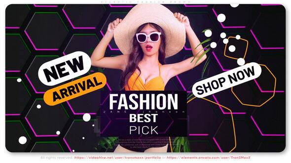 Videohive Eclectic Fashion Promo Openers template preview