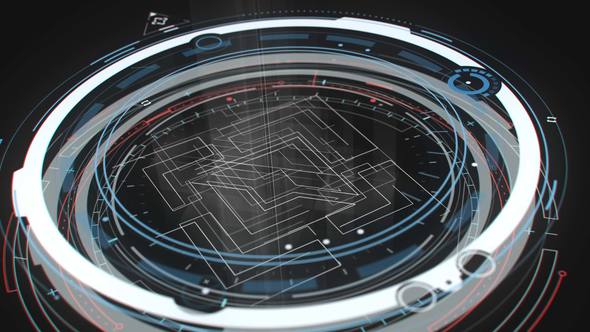 Videohive Circle Tech Logo Reveal Logo Stings template preview