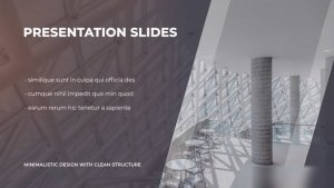 Videohive Minimalistic Presentation 23486013 Video Displays template preview