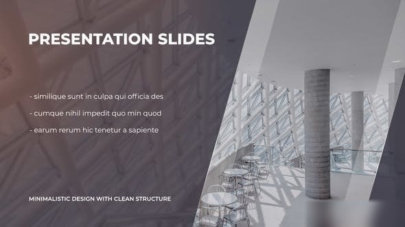 Videohive Minimalistic Presentation 23486013