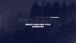 Videohive Minimal Titles 53495216 Titles template preview