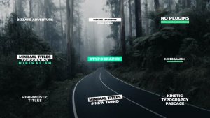 Videohive Minimal Titles | After Effects 40492506 Titles template preview
