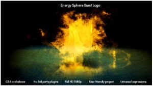 Videohive Energy Sphere Burst Logo Logo Stings template preview