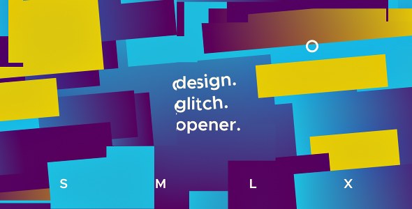 Videohive Glitch Opener 19621590 Openers template preview
