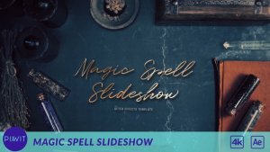 Videohive Magic Spell Slideshow Video Displays template preview