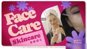 Videohive Face Care Salon Promo Openers template preview