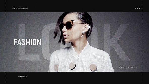Fashion Look / Stylish Opener / Clothes Collection / Event Promo / Models and Designers Video Displays template preview