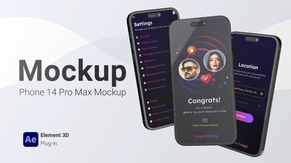 Videohive Phone App Promo Commercial Product Promo template preview