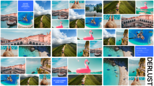 Videohive Split Screen Gallery Video Displays template preview