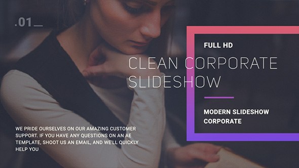 Videohive Corporate Slideshow 21225338 Video Displays template preview
