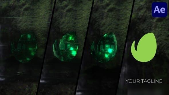 Videohive Emerald Logo for After Effects Logo Stings template preview