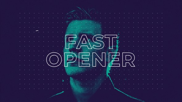 Videohive Clean Fast Slide Opener Openers template preview