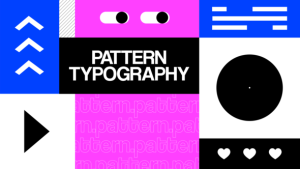 Videohive Pattern Typography Titles template preview