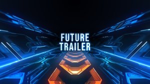 Future Trailer Titles Video Displays template preview