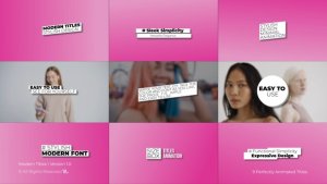 Videohive Modern Titles 1.0 | After Effects 46778982 Titles template preview