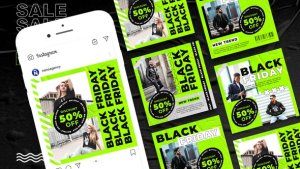 Videohive Black Friday Sale Instagram Promo 41765294 Product Promo template preview