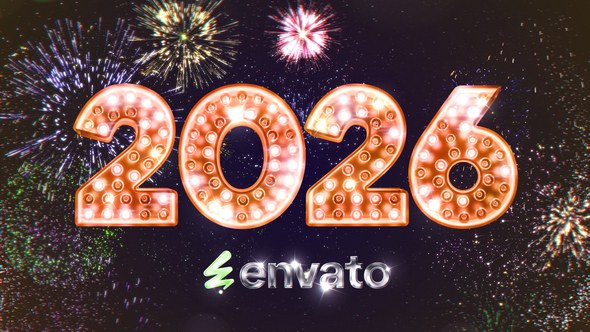 Videohive New Year Countdown 2026 | AE Openers template preview
