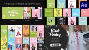Videohive Shopping Days (Social Media) | After Effects Openers template preview