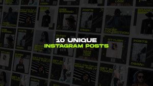 Videohive Instagram Posts Pack 2 Product Promo template preview