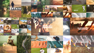Clean Slideshow Video Displays template preview