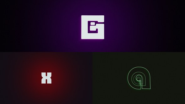 Videohive Line Logo Bumper Logo Stings template preview